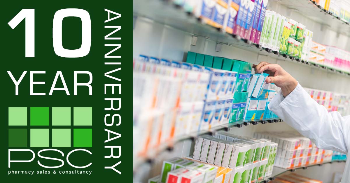 Celebrating 10 years of working with pharmacy businesses – Year 3