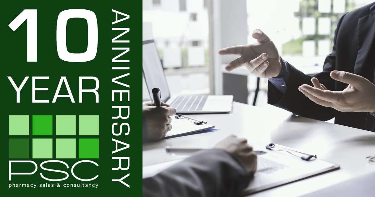 Celebrating 10 years of working with pharmacy businesses – Year 8
