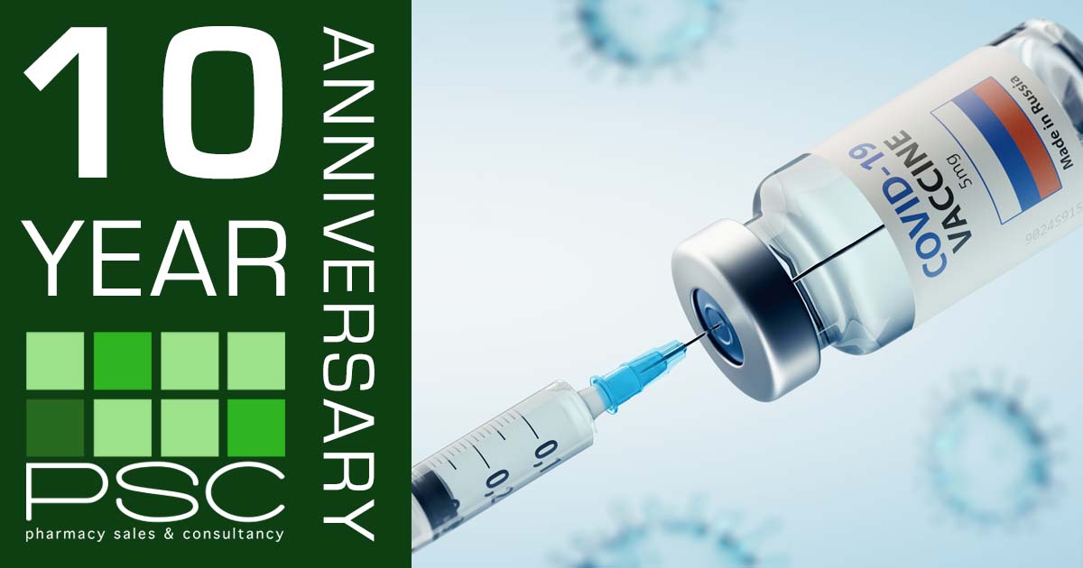 Celebrating 10 years of working with pharmacy businesses – Year 10